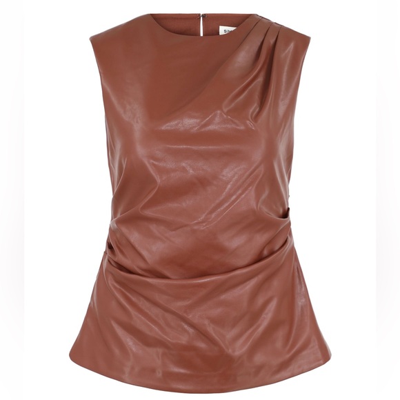 Simkhai Wynter Draped Top Tops